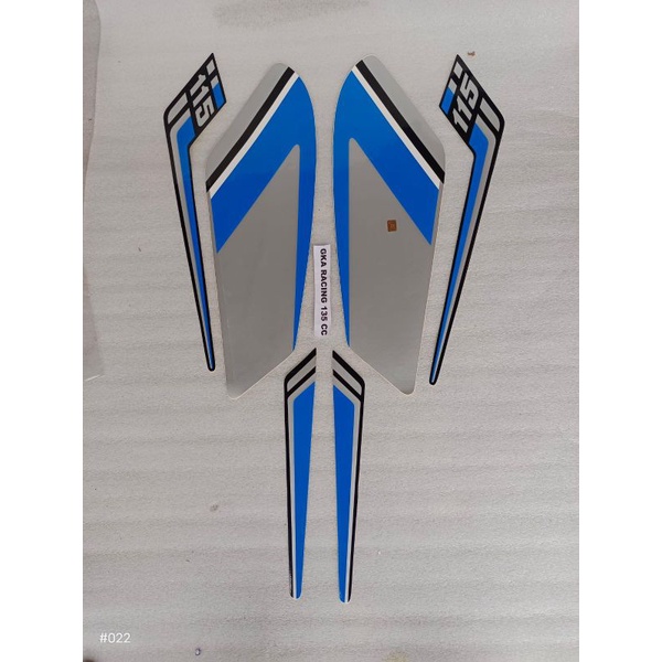 striping sticker rxs rx special  biru