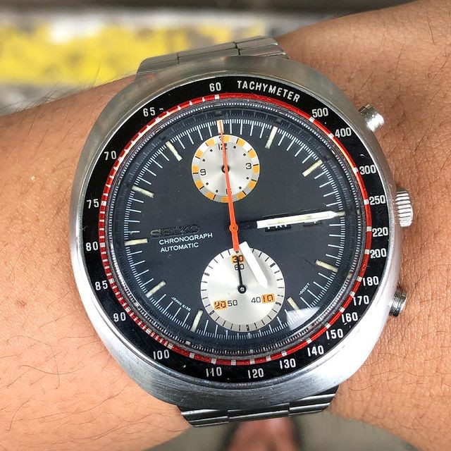 Jam Tangan Original Pria SEIKO Chronograph Automatic