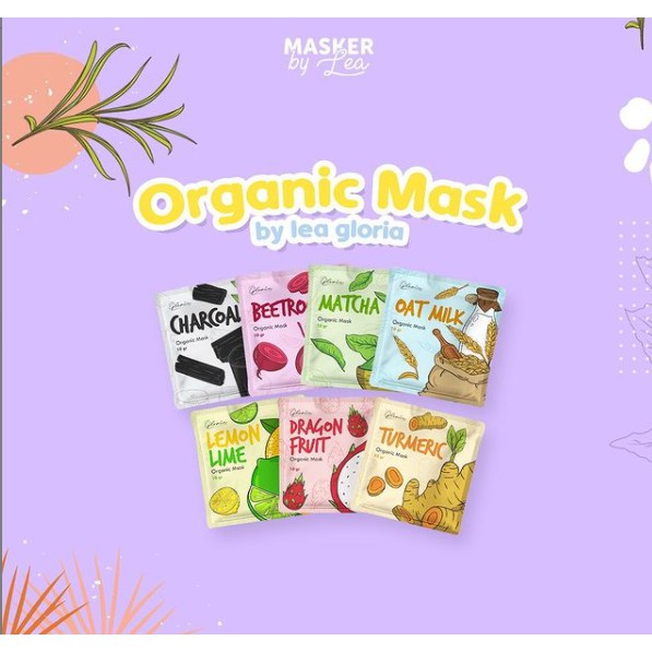 Masker Organik Lea Gloria Wash Off
