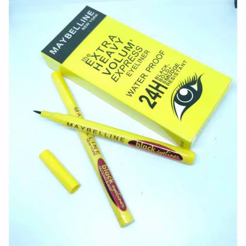 Eyeliner Spidol Maybelline Hitam Waterproof