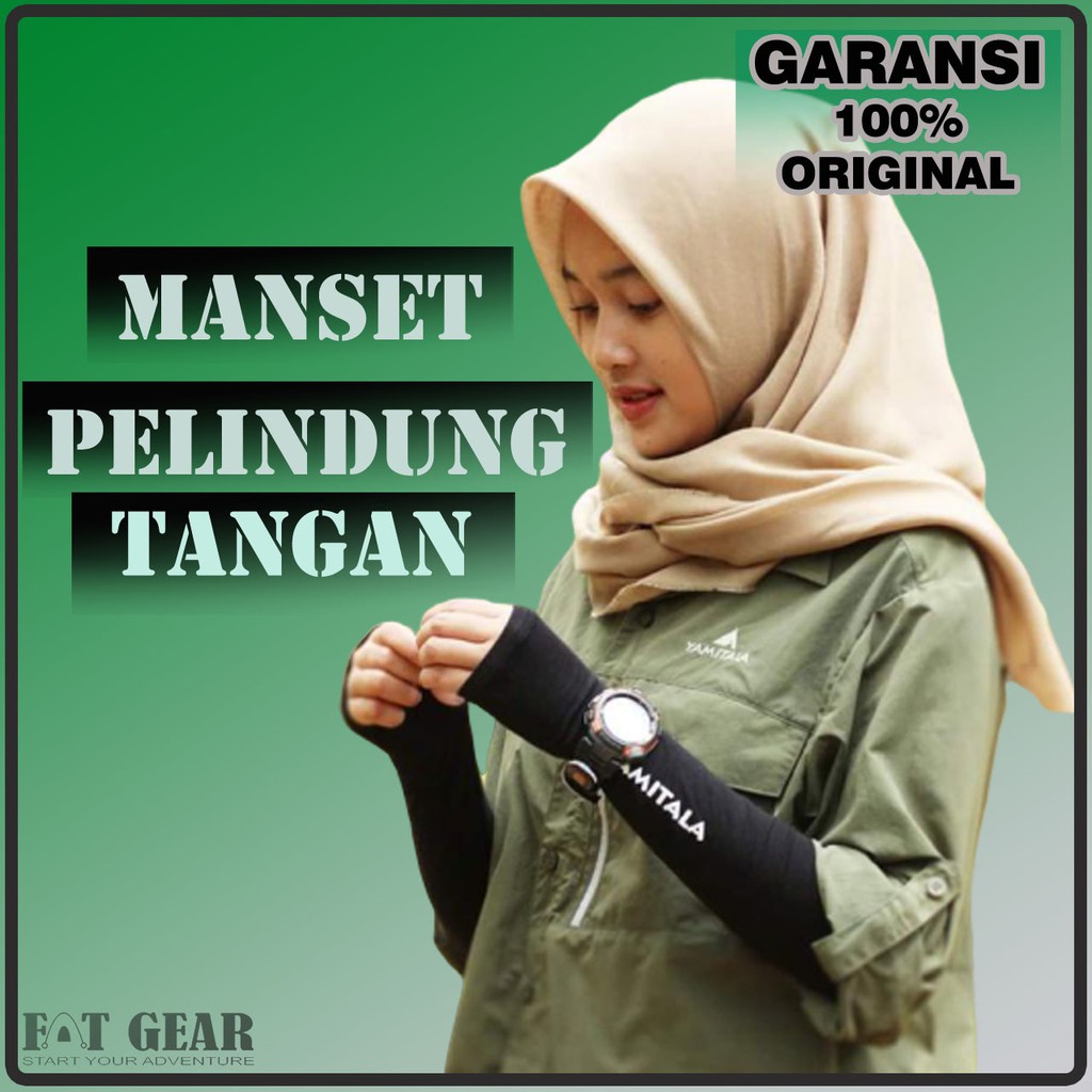 MANSET LENGAN ARM SLEEVE KAOS  TANGAN  PANJANG PAKAIAN 