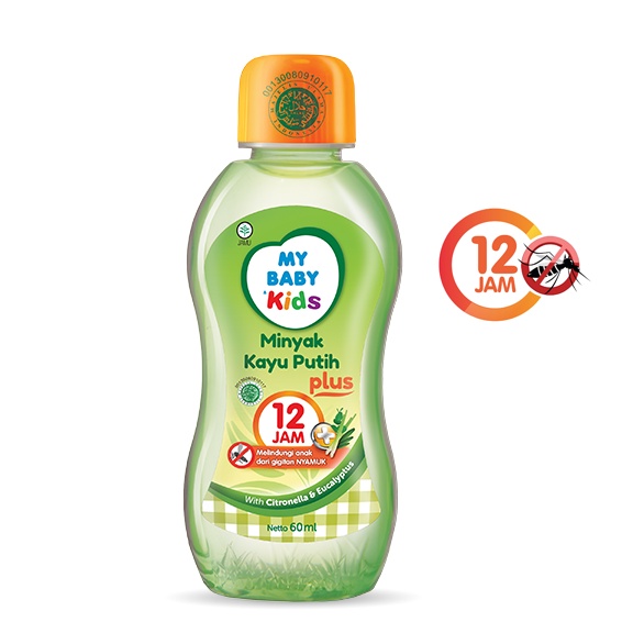 ★ BB ★ MY BABY Kids Minyak Kayu Putih Plus 12 Jam 60 ml - 90ml - 150ml - Minyak Kayu Putih Anak