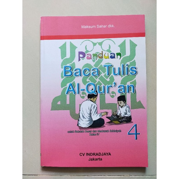 ORI buku panduan baca tulis Al-Qur'an kelas 4 edisi revisi terbaru