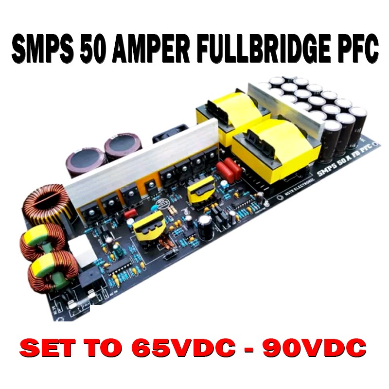 SMPS 50A 6KVA PFC FULLBRIDGE Engine Power