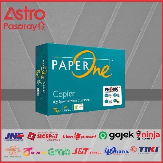 kertas paper one a4 75gr satu dus