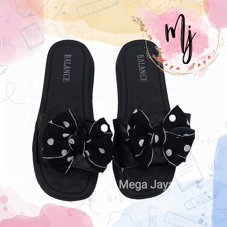 Sandal jelly wanita / sandal wedges perempuan balance