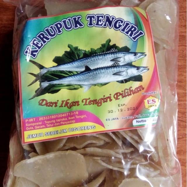 

KERUPUK IKAN TENGGIRI MENTAH [250gr] | KERUPUK ANEKA RASA