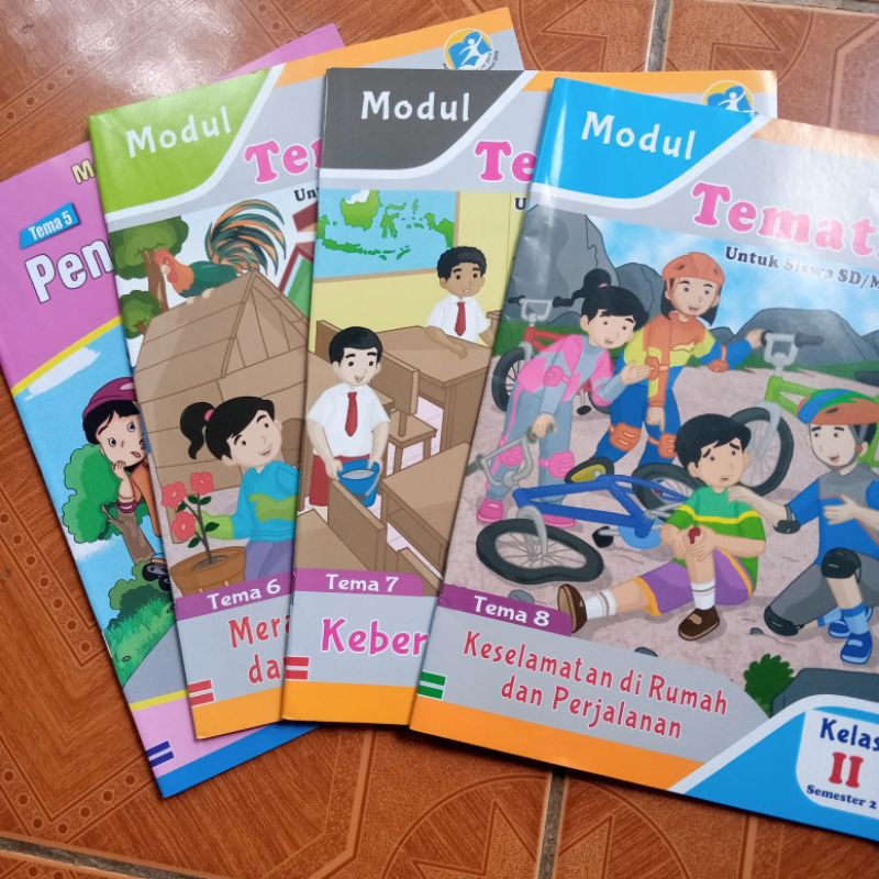 Eceran Lks Tematik Kelas 2 Sd Mi Semester 2 Bina Pustaka 2018