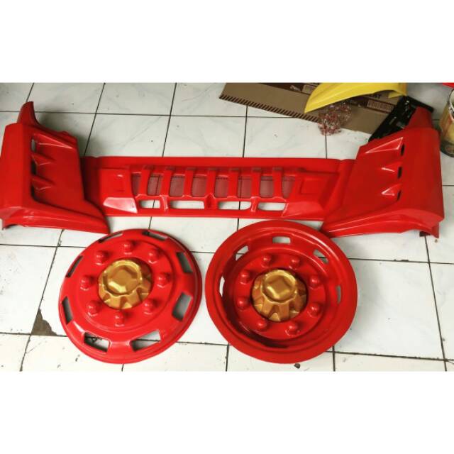 Paket Grill,pipi dan weldop canter fiber