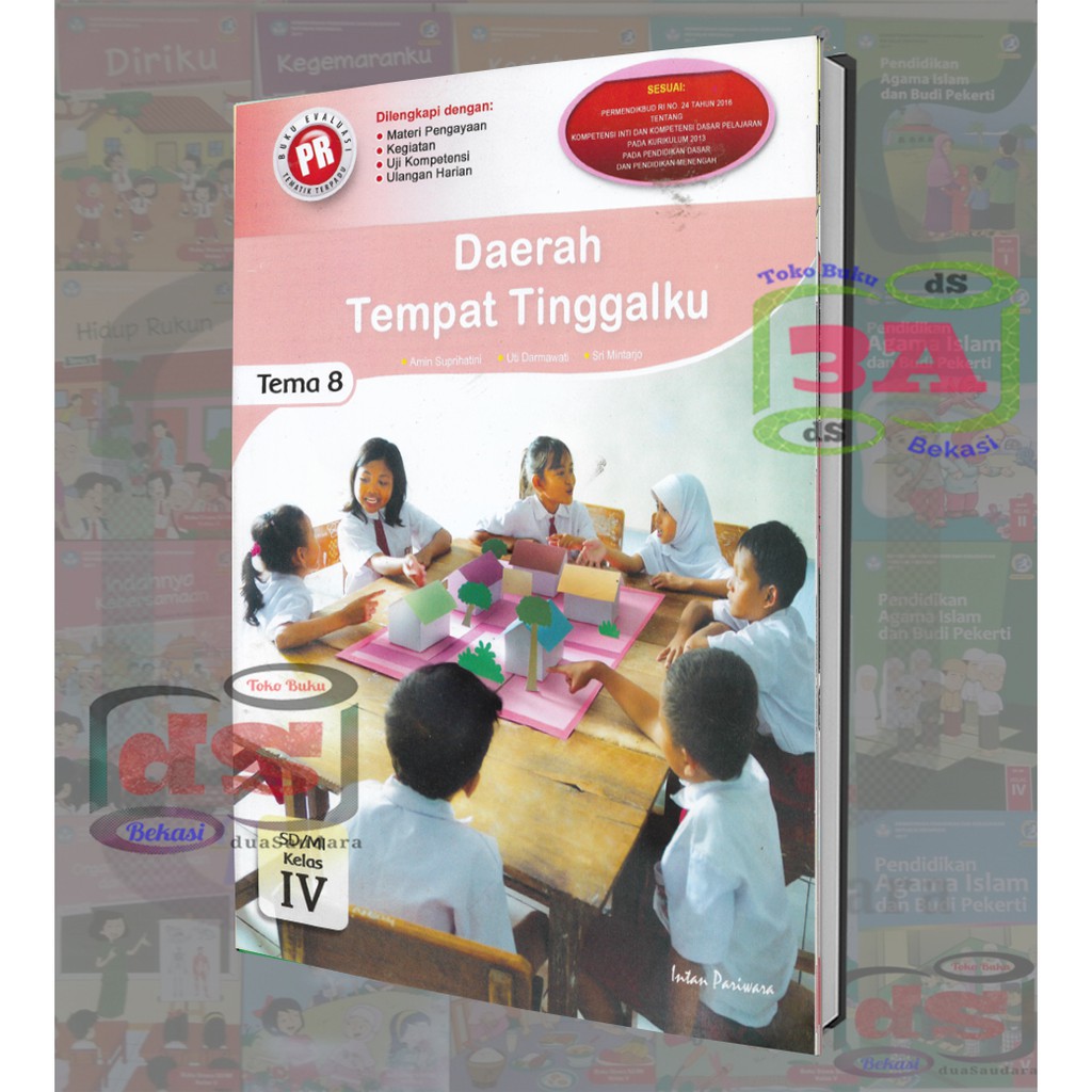 Buku Evaluasi Tematik Terpadu PR Kelas 4 SD Tema 8 Kurikulum 2013