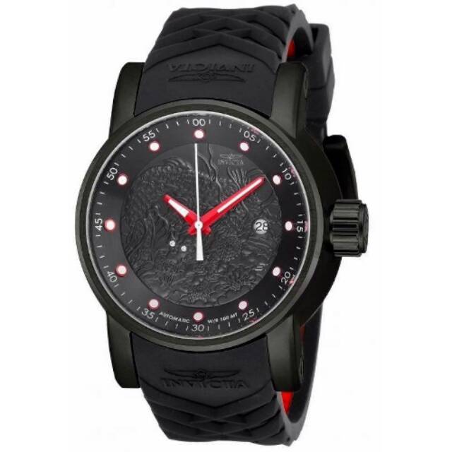 Jam Tangan Cowok Pria Big Size Invicta Rally Yakuza Automatic Otomatis