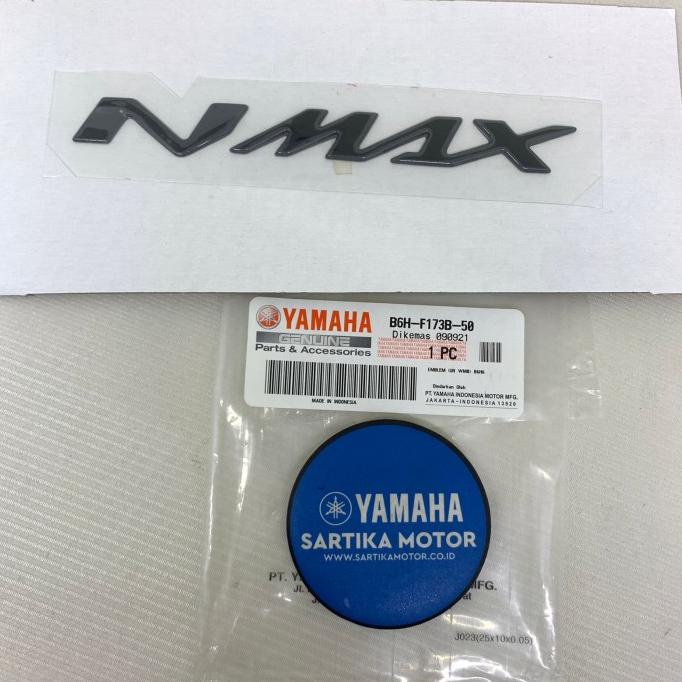Logo Silver Original Emblem Yamaha All New Nmax ( B6H )