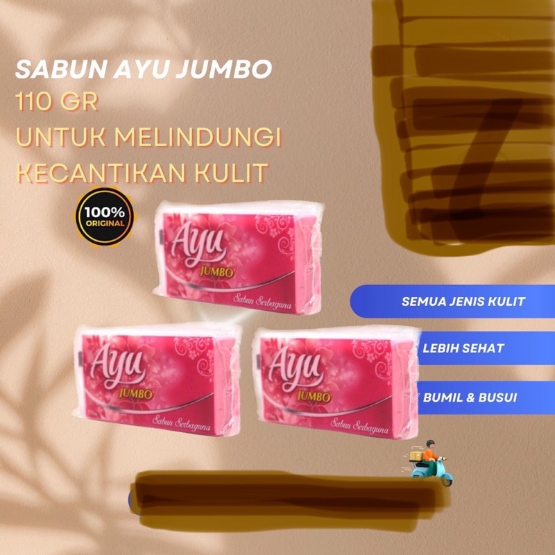 SABUN AYU JUMBO /SABUN SUSU ORIGINAL
