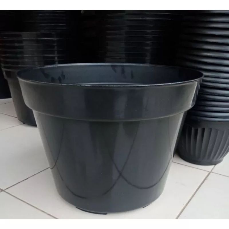 Pot Tanaman Polos Ukuran 50 Cm / Pot Bunga Jumbo Polos 50