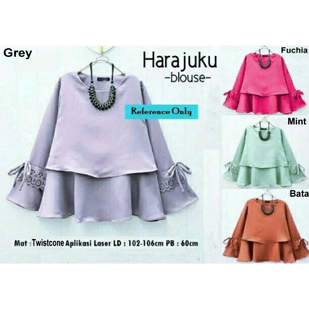 BLOUSE TENUN JEPARA LURIK  MERAH