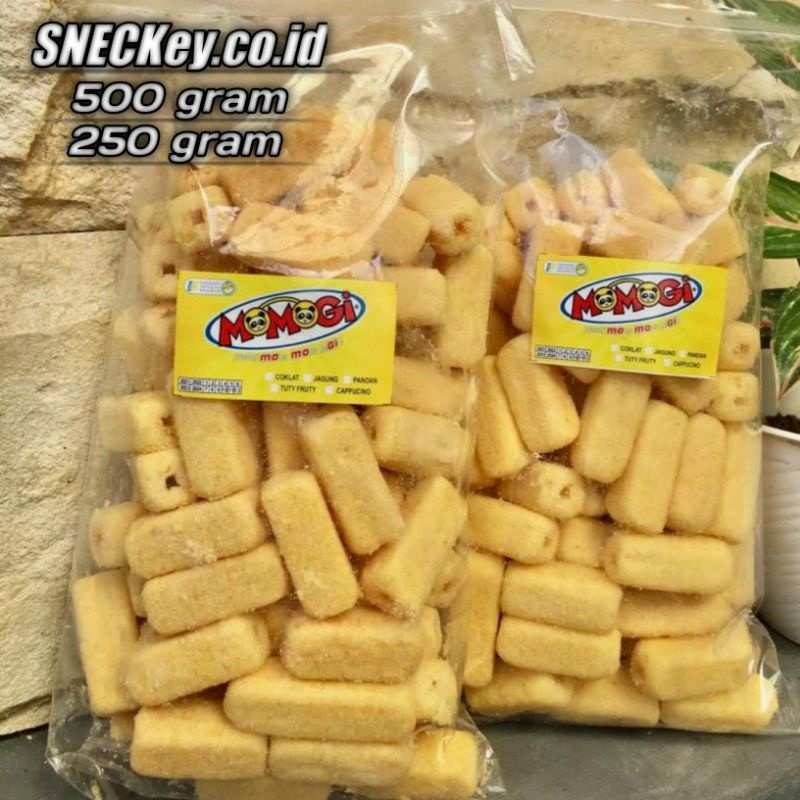 

[ PROMO ] MOMOGI Keju / Cokelat. 250gr / 500gr