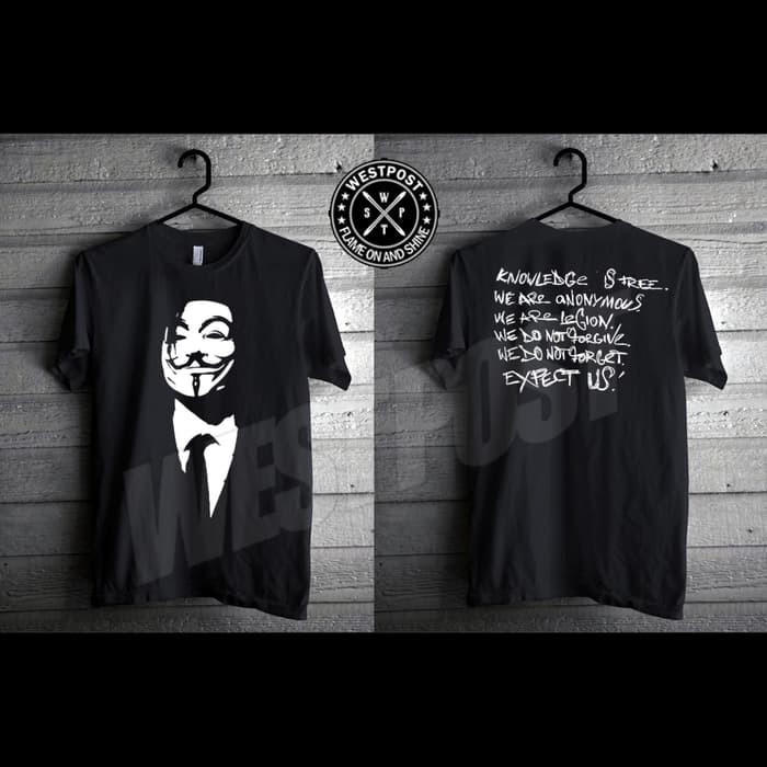 KAOS DISTRO ANONYMOUS TERBARU