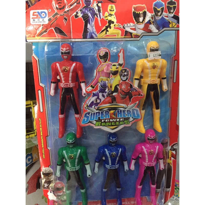 Mainan Super Hero Power Rangers/Robot Super Rangers