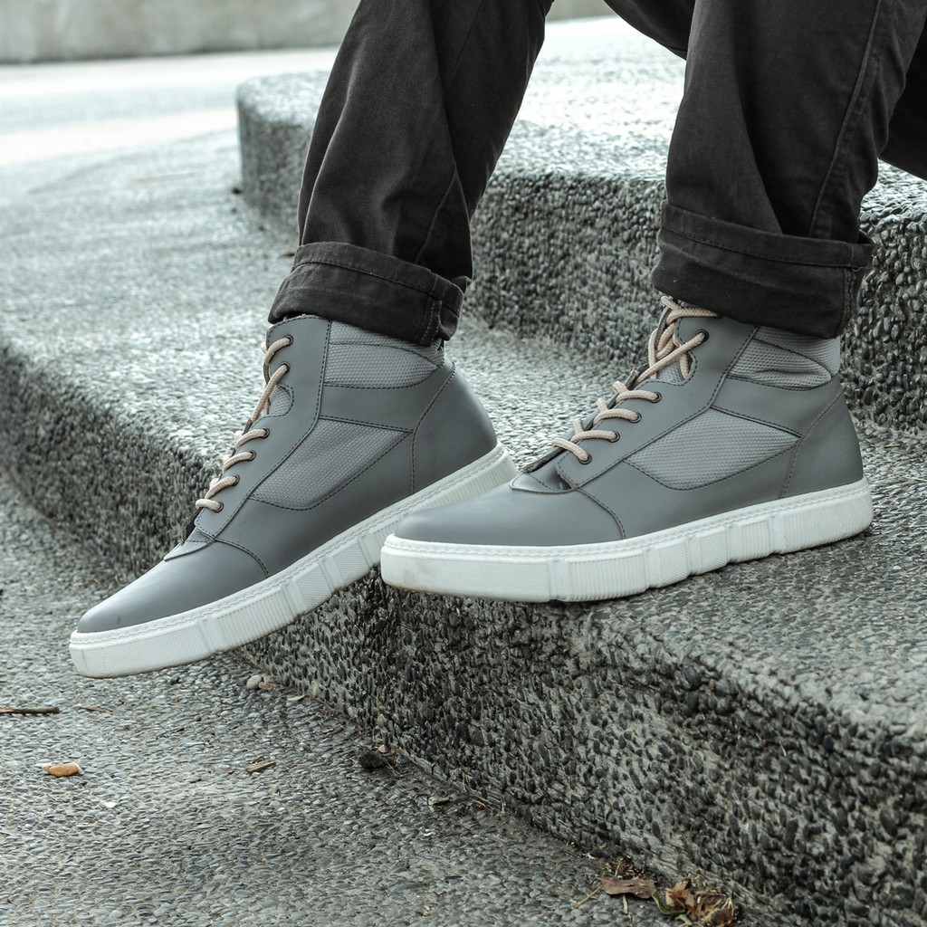 MORGUE GREY |FORIND x Lvnatica| Sepatu Boots Sneakers Pria/Cowok/Men - Boot Original Footwear