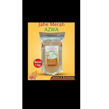 

S118-49 Jahe Merah AZWA plus Habbatusauda Kemasan 1 Kg .