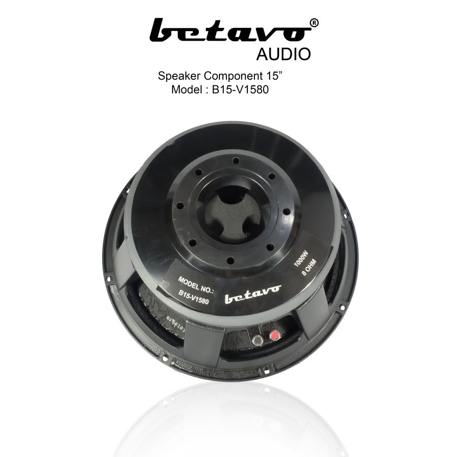 SPEAKER KOMPONEN BETAVO B15-V1580 15 INCH PROFESSIONAL AUDIO