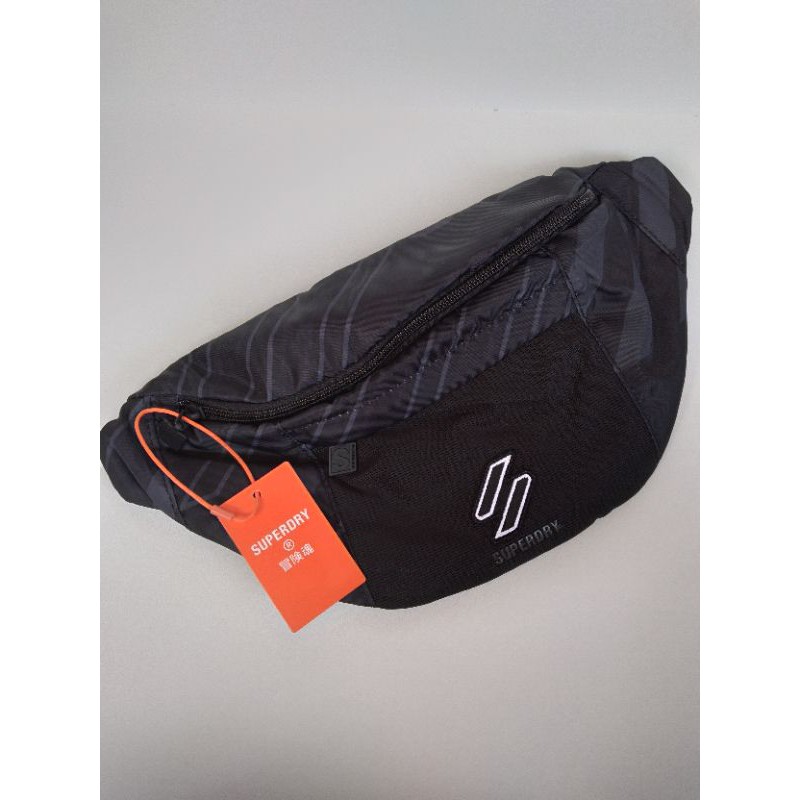 Waistbag Superdry Sport Style Bumbag Black - Authentic