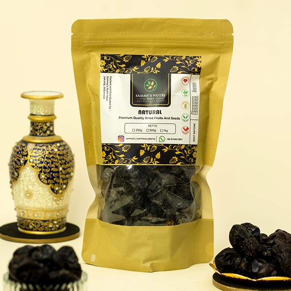 

Ajwa LARGE Dates Madinah 500g / Kurma Besar XL Ajwa Nabi Rosul Premium