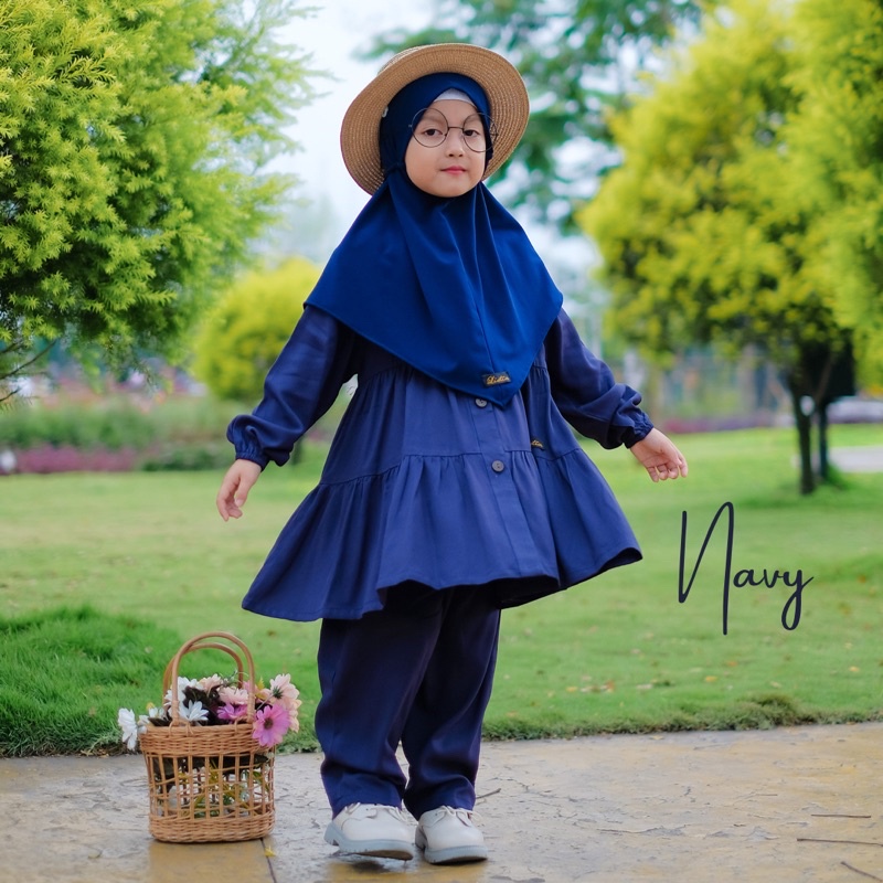 Oneset Anak Perempuan Nirmala Rayon Premium Promo