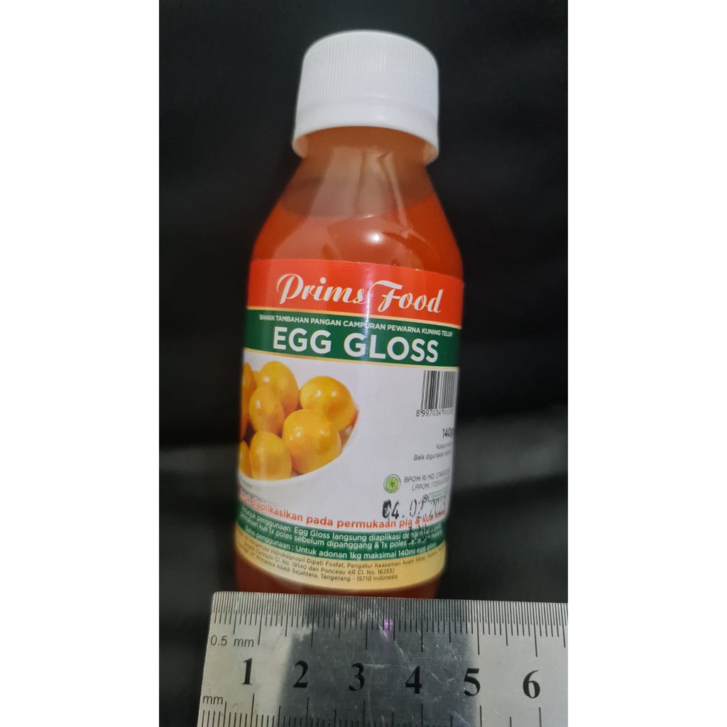 PRIMS FOOD EGG GLOSS / KUNING TELUR / OLESAN COOKIES / NASTAR 140 GR