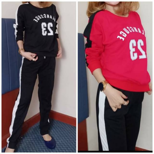 Set top celana  training  fashion  murah import bkk bangkok 