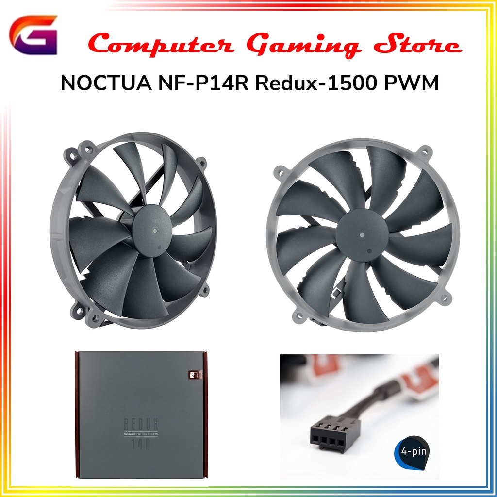 NOCTUA NF - P14R Redux - 1500 PWM High Performance Cooling Fan