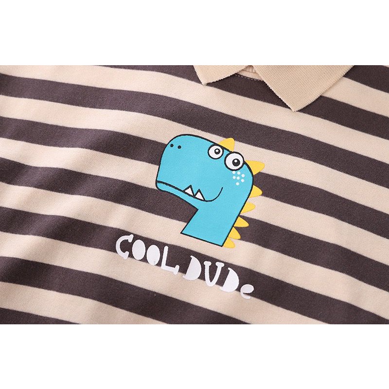[COD] Setelan premium lengan panjang anak laki laki Motif  GOOD CREAM / BABYLOVANTA