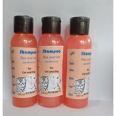 SHAMPO ECLIPS 100ml 3in1 FLEA &amp; TICK DAN CONDITIONER SHAMPO KUCING ANJING ECLIPS