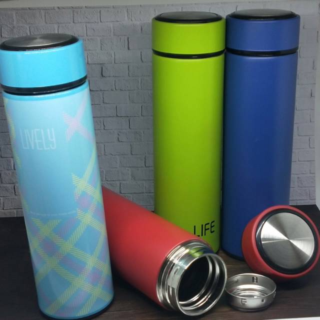 Botol Termos Tumbler Life 500Ml Vacuum Flask Termos minum my bottle foto asli