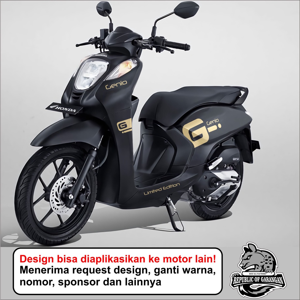 Jual Decal Honda Genio Full Body G Simple Keren Indonesia Shopee Indonesia