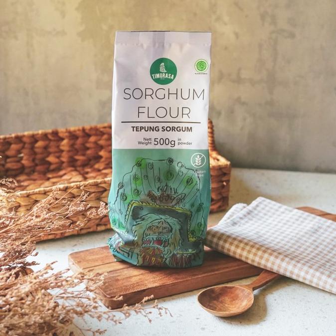 

[[COD]] Timurasa, Tepung Sorgum (Sorghum Flour) 500g PRODUK TERBATAS Kode 1372