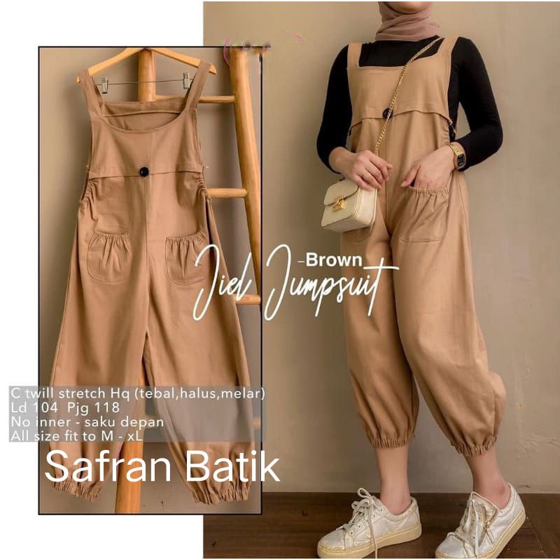 JIEL JUMPSUIT BAJU KODOK WANITA KOREA
