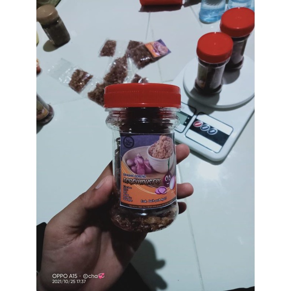 

Bawang goreng agroindustri kemasan botol-renyah tanpa bahan pengawet