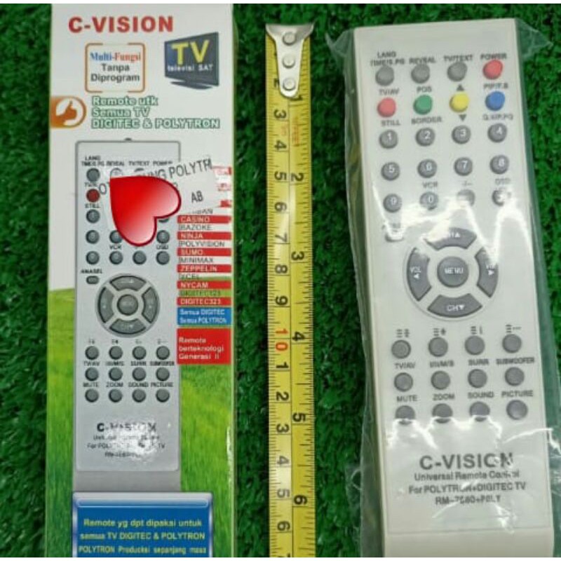 Remot TV Multi C-VISION Remot TV POLYTRON Remot TV Tabung/Led