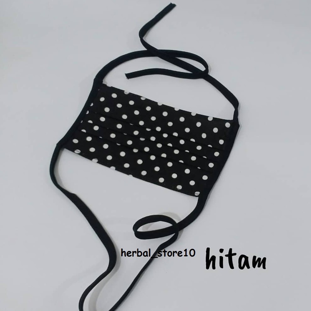 Best Seller Masker Kain Polkadot Free Palstik Opp / Bebas Pilih Warna lwY3rrHGpdXbk