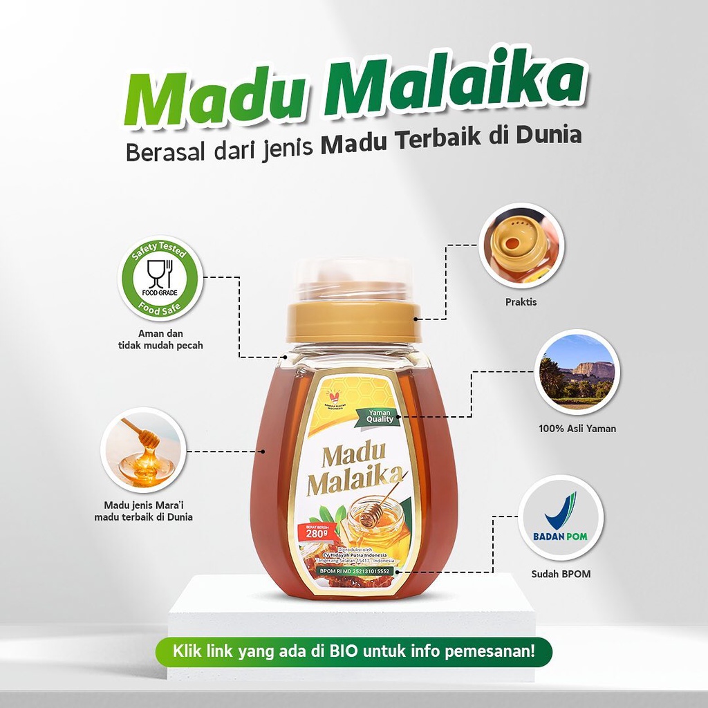 

TOKO SUNAN AMPEL - Madu Malaika - Madu asli yaman import Quality Premium terbaik di dunia