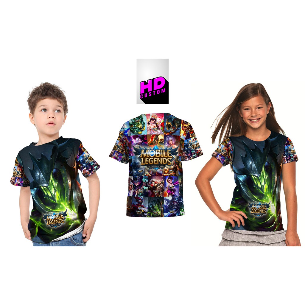 TSHIRT ANAK / KAOS ANAK FULLPRINT ARGUS
