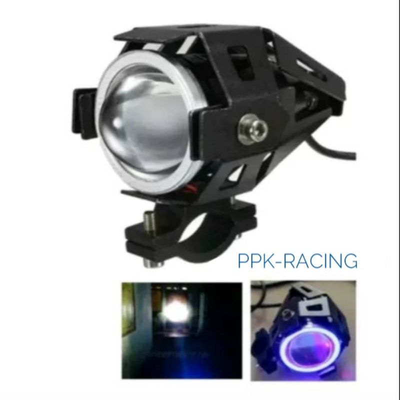 Lampu Tembak Sorot LED Cree U7 Besar Transformers Angel Eye Devil Eye