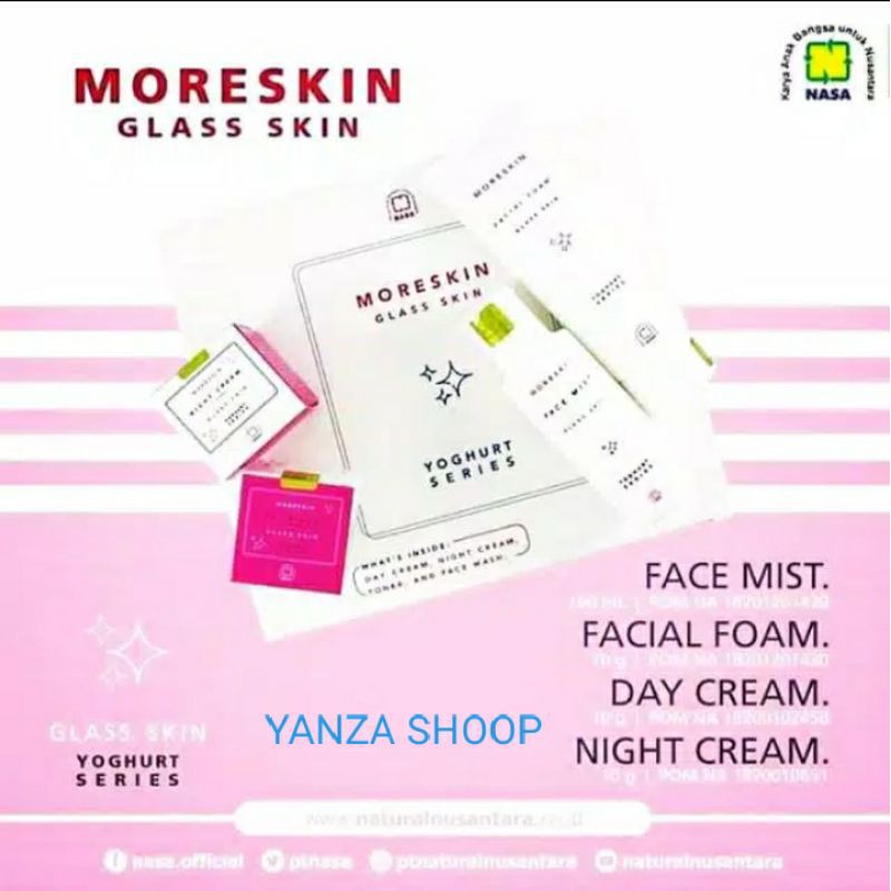 MORESKIN GLASKIN PAKET YOGURT Series