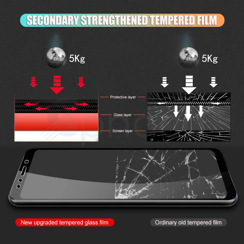 9D Full Screen Protective Glass For Redmi Note 6 5 5A 4 4X Pro For Xiaomi Redmi 5 Plus 5A 6 6A 4X S2 Go K20 Tempered Glass Film