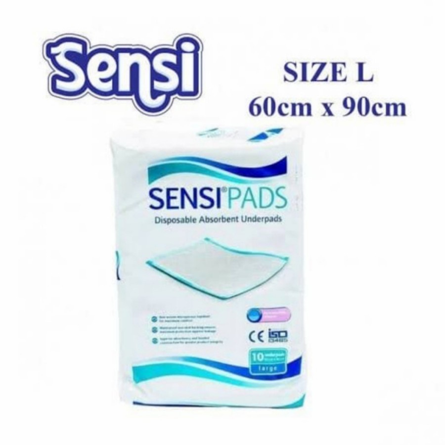 1 Dus Underpad Sensi / Sensipad 60x90 Alas Pipis Perlak PREMIUM