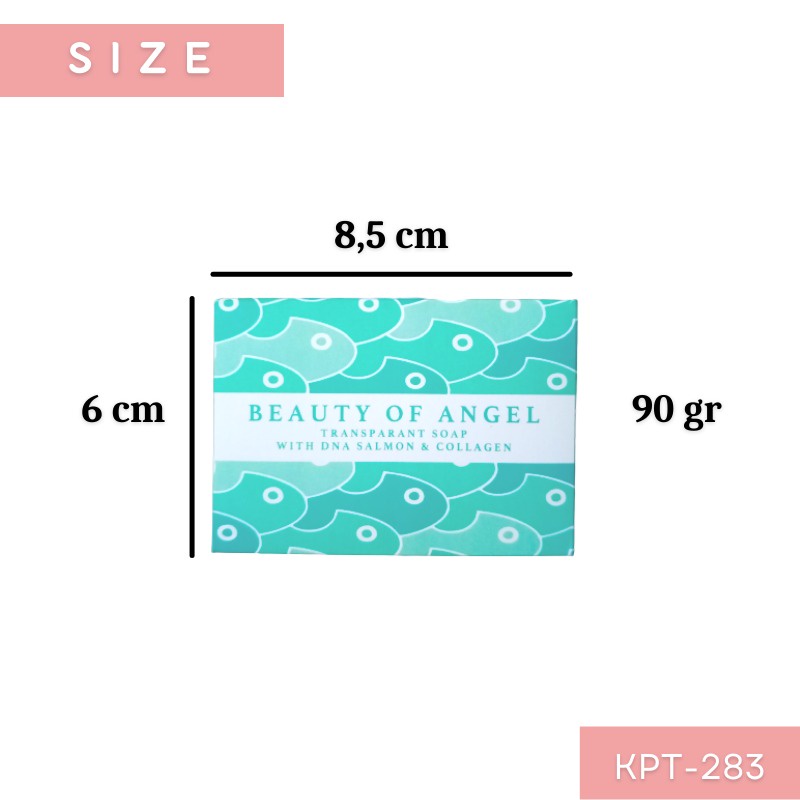 BEAUTY OF ANGEL Sabun Pemutih Pencerah Kulit Wajah &amp; Tubuh Facial And Body Soap BPOM