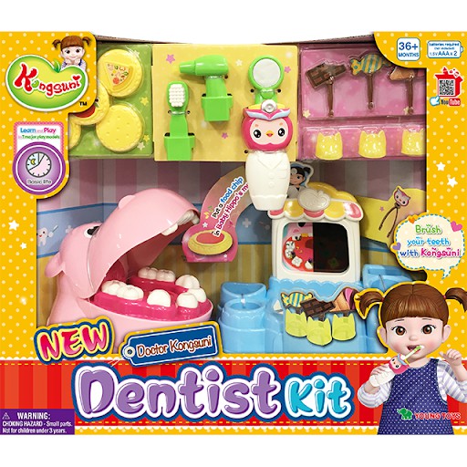 Kongsuni Dentist Kit - New Doctor Kongsuni Playset / Original