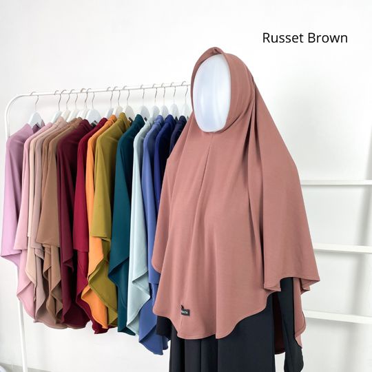 Naura Instant - Albata Hijab-Naura Ruset Brown