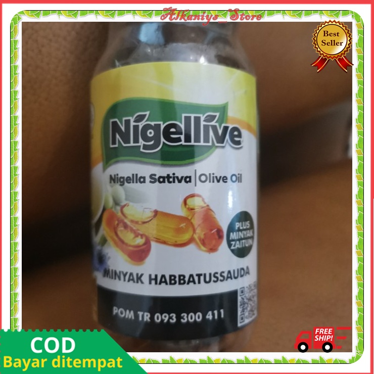 Minyak Habbatussauda Kapsul Habbatussauda Original Nigelive Minyak Habbatusauda Kapsul Habbatussauda
